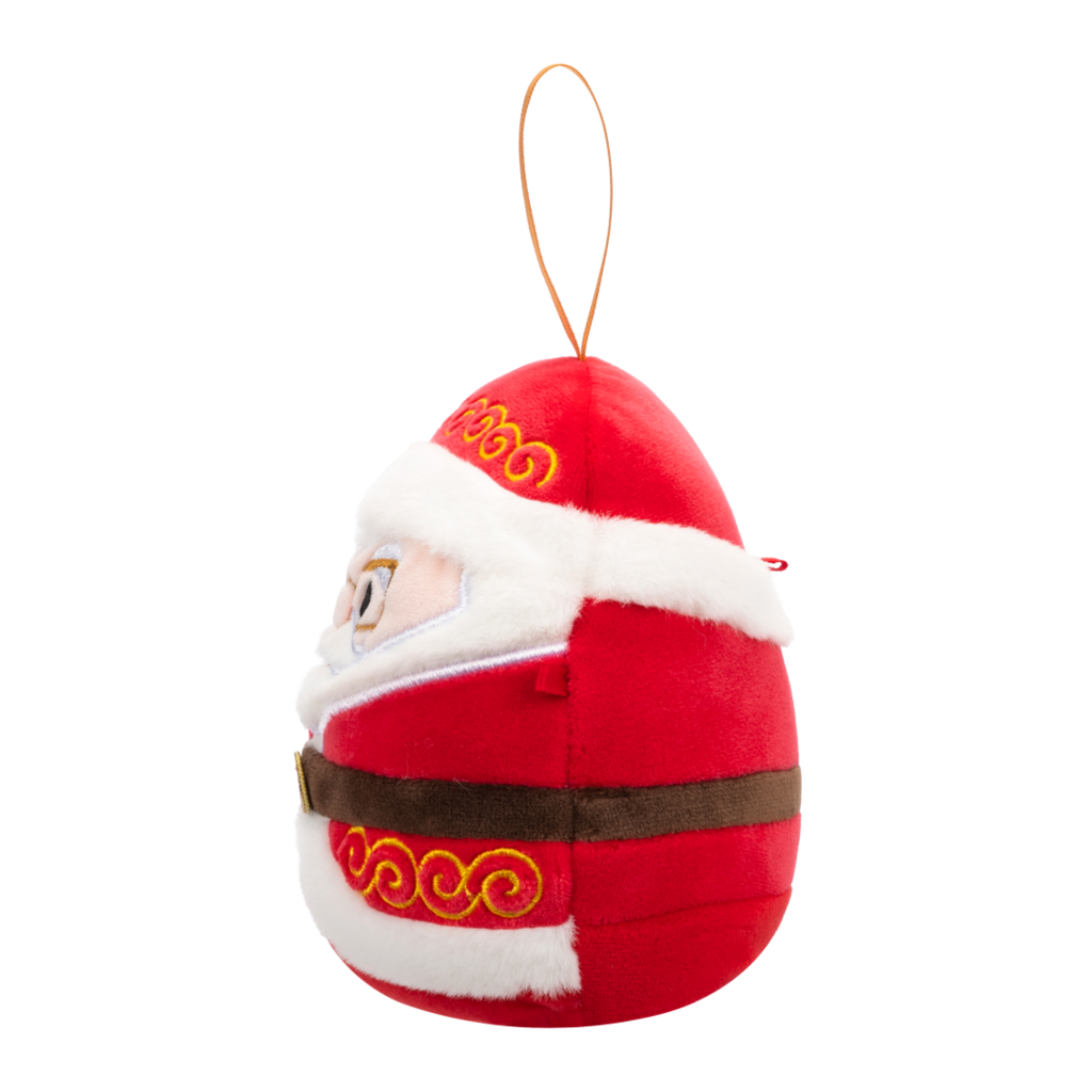 Squishmallows Nick the Santa Christmas Ornament