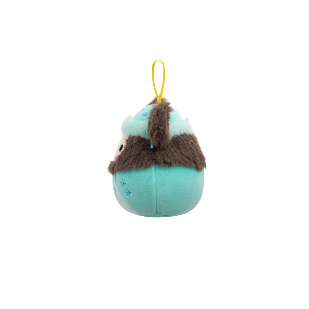 Squishmallows Rilo the Brown Christmas Yeti Ornament