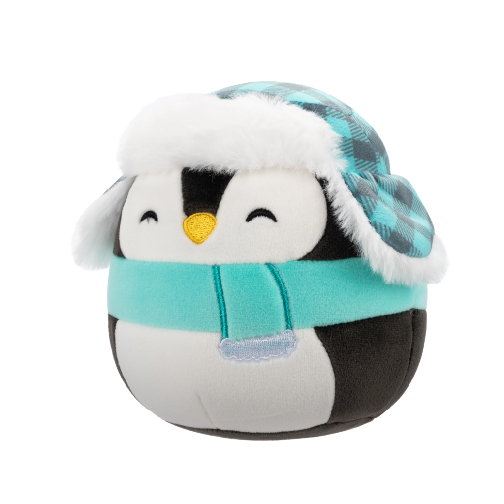 Squishmallows Luna the Christmas Black Penguin