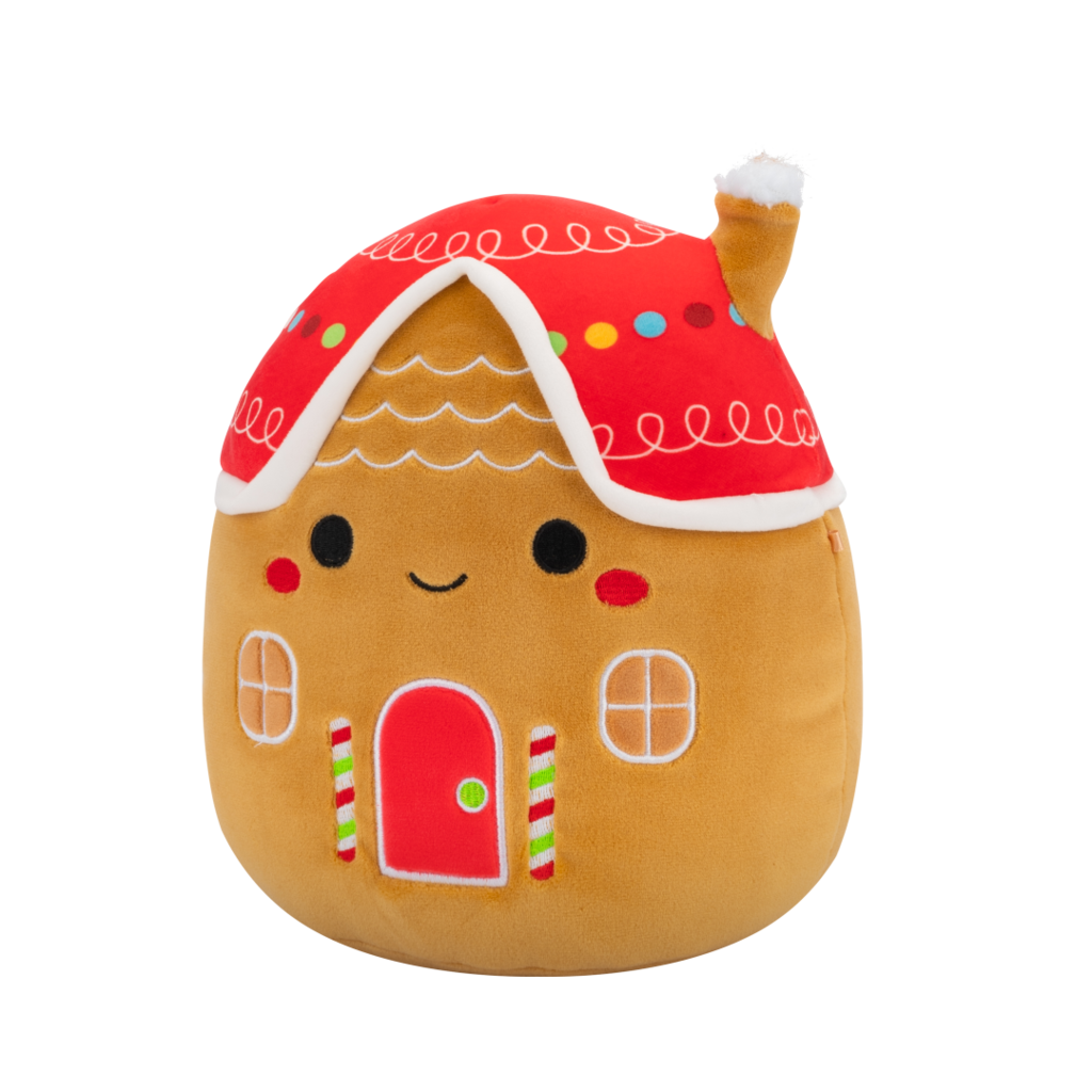 Squishmallows Casa the Christmas Gingerbread House