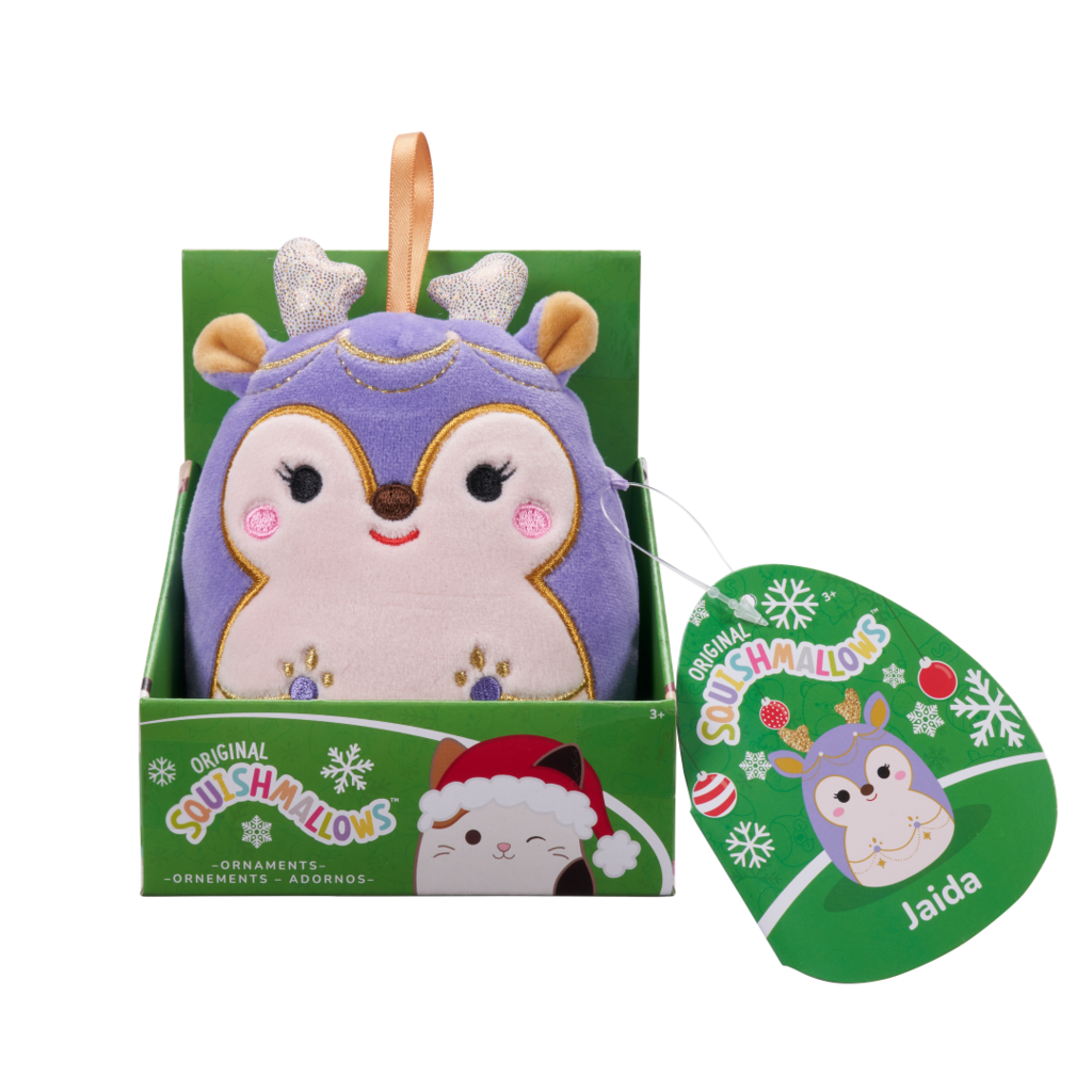 Squishmallows Jaida the Christmas Reindeer Ornament - LITTLE C LAND