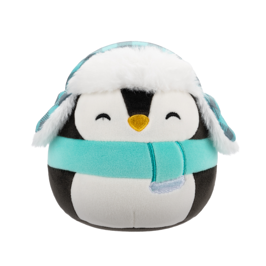 Squishmallows Luna the Christmas Black Penguin