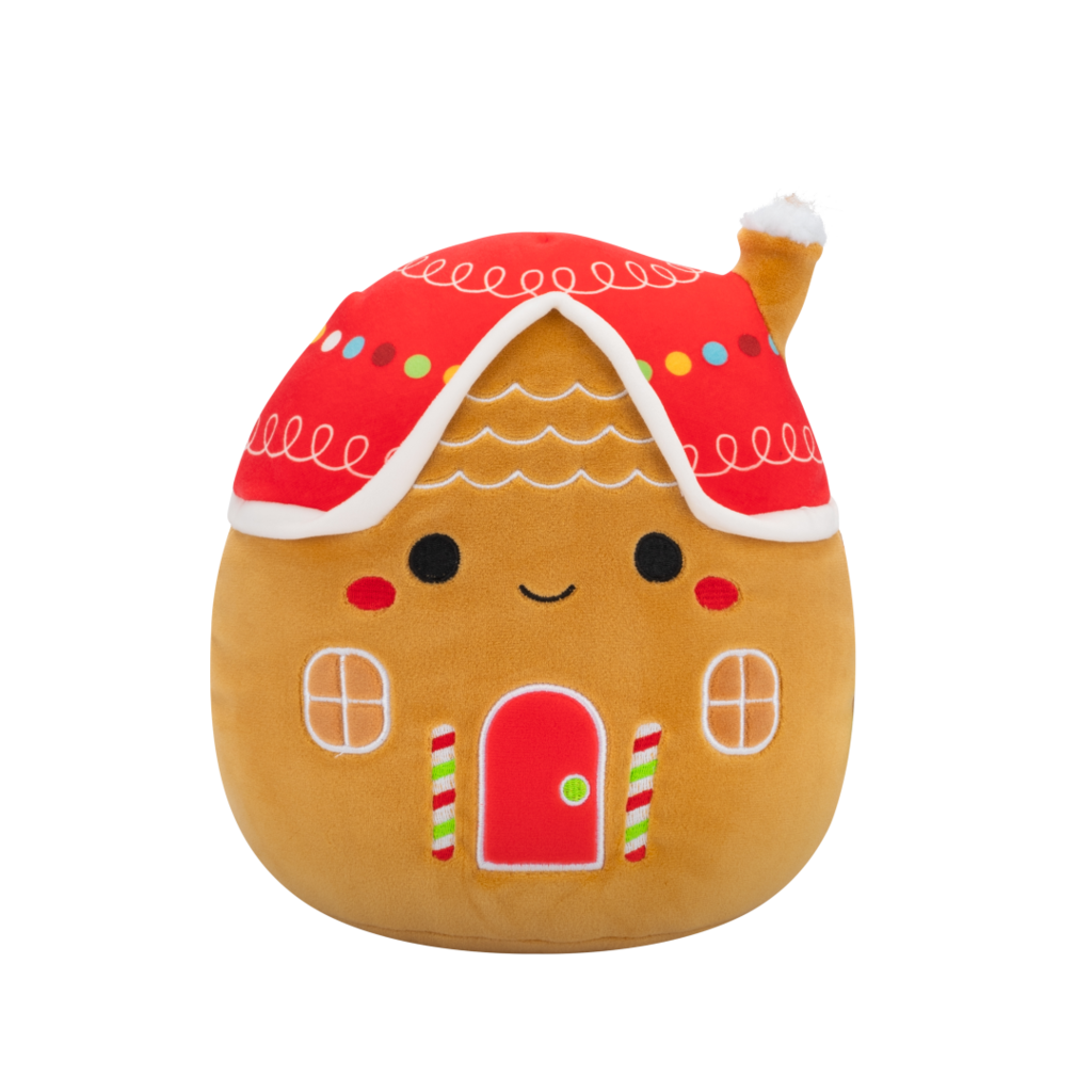 Squishmallows Casa the Christmas Gingerbread House