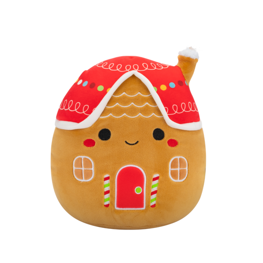 Squishmallows Casa the Christmas Gingerbread House