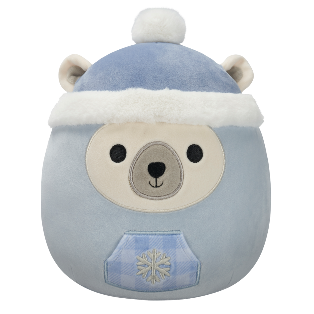 Squishmallows Brooke the White Christmas Polar Bear