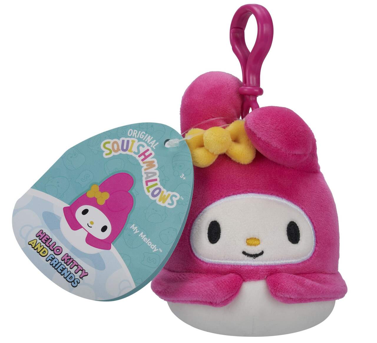 Squishmallows Sanrio My Melody Keychain Clip