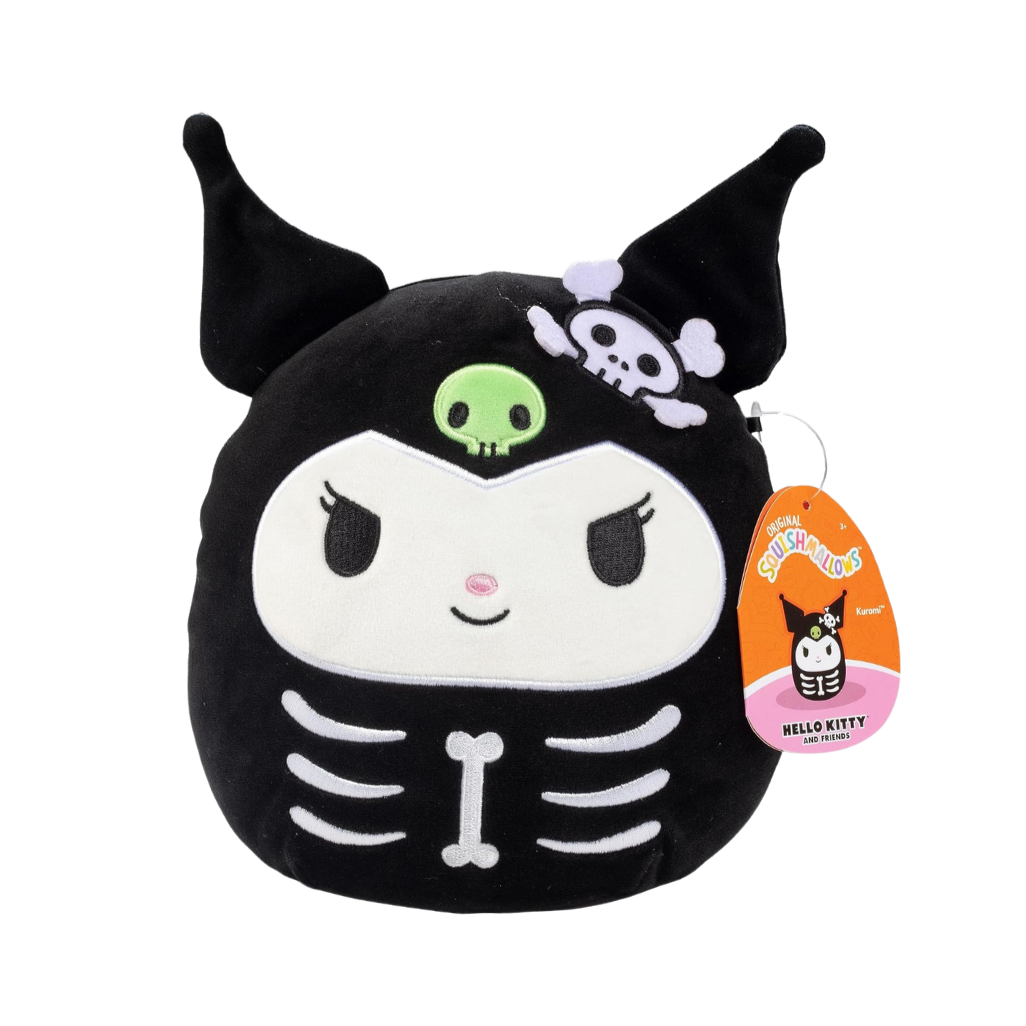 Squishmallows Original Sanrio Halloween Kuromi Skeleton - Little C Land