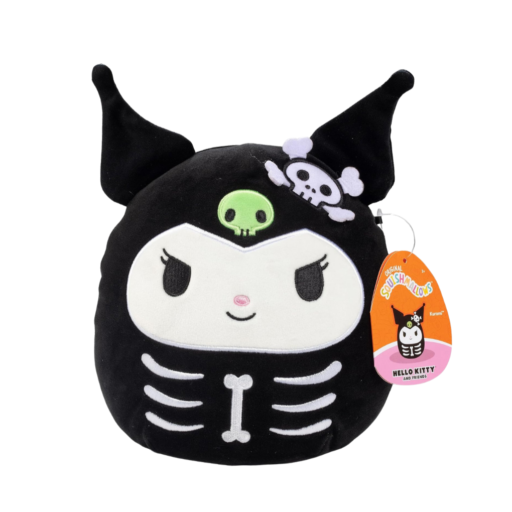 Squishmallows Original Sanrio Halloween Kuromi Skeleton - Little C Land