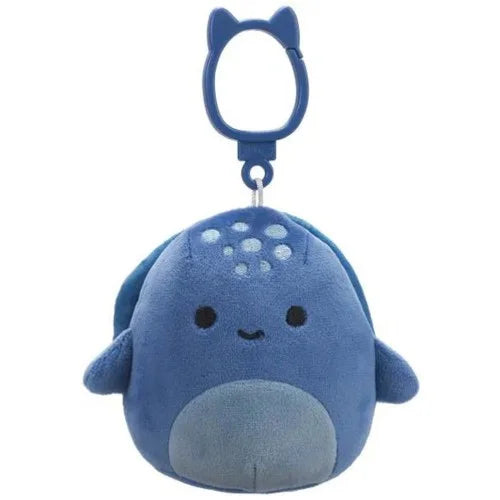 Squishmallows Truman the Blue Turtle Keychain Clip