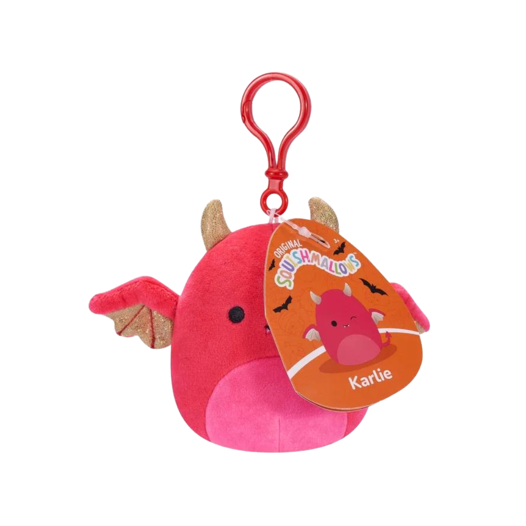 Squishmallows Original Halloween Karlie the Red Devil Keychain - Little C Land