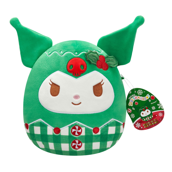 Squishmallows Sanrio Christmas Holiday Kuromi- little c land