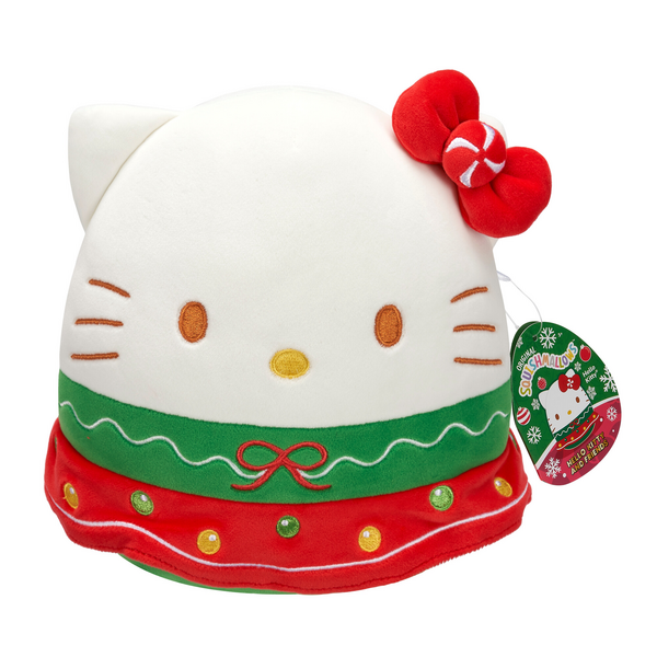 Squishmallows Sanrio Christmas Holiday Hello Kitty- little c land