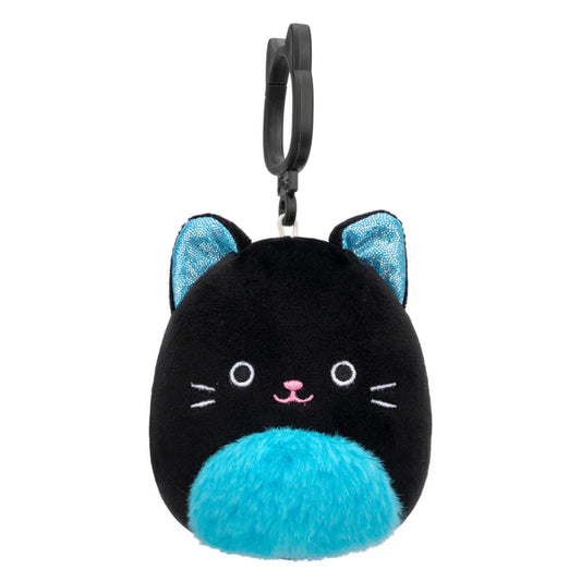 Squishmallows Halloween Eponine the Cat Keychain- Little C Land