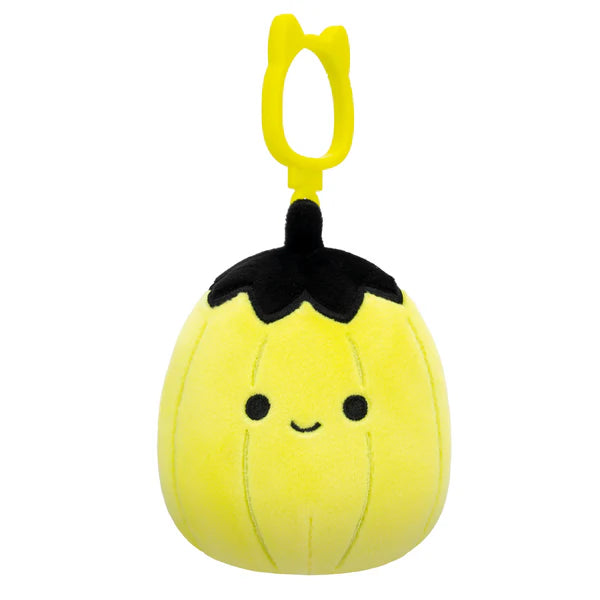 Squishmallows Halloween Walt the Neon Lime Green Pumpkin Keychain- Little C Land